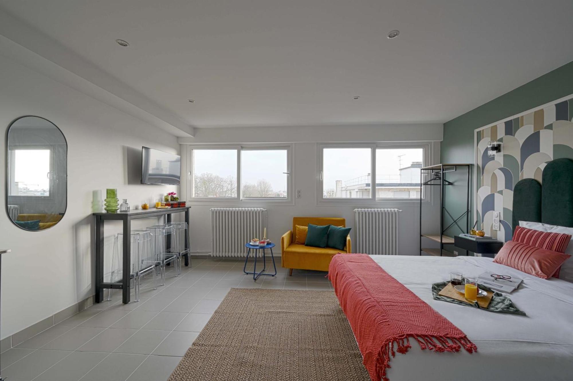 Modern Bright Apartment In Appart'Hotel Saint-Maur-des-Fossés エクステリア 写真