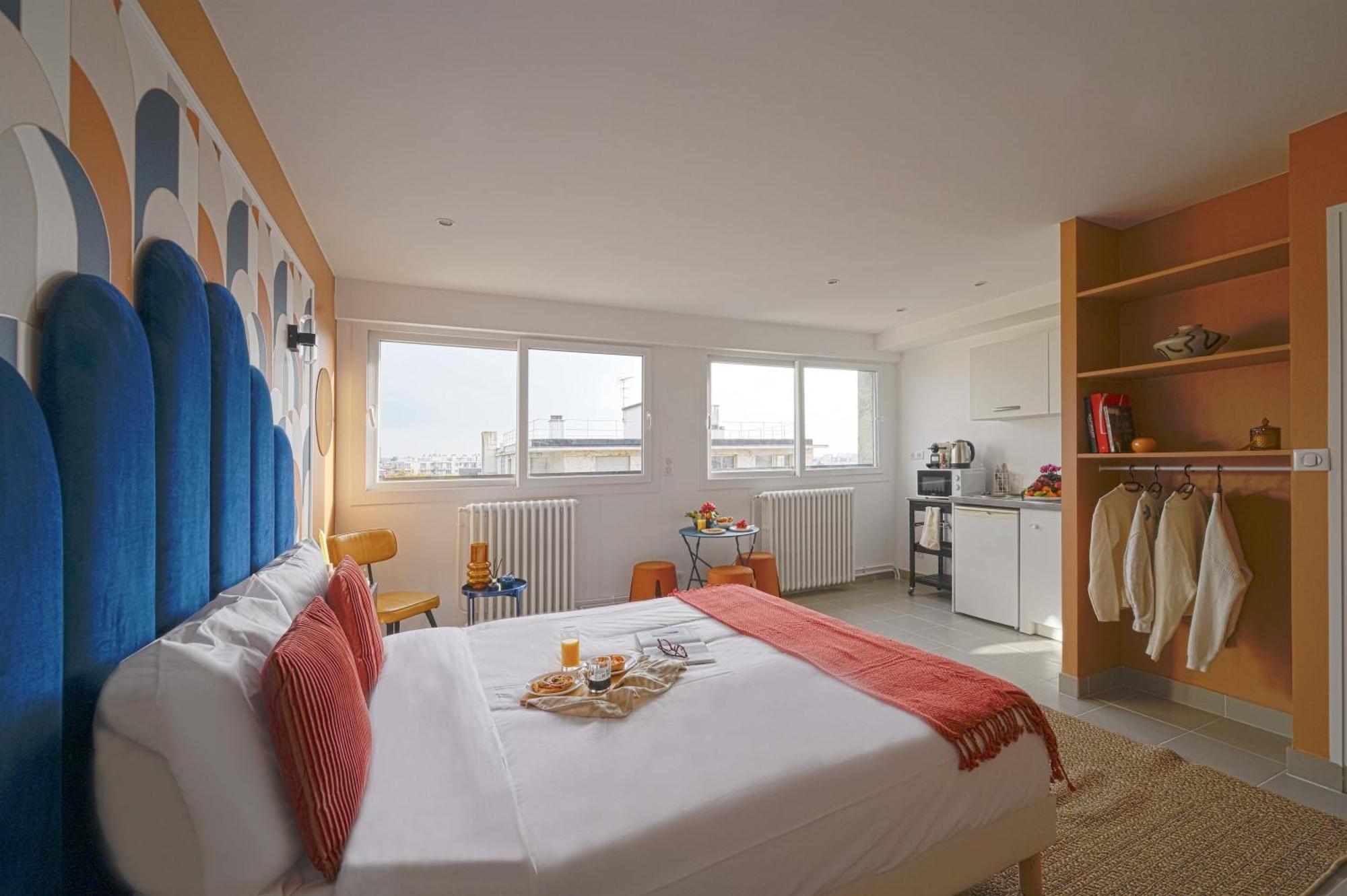 Modern Bright Apartment In Appart'Hotel Saint-Maur-des-Fossés エクステリア 写真