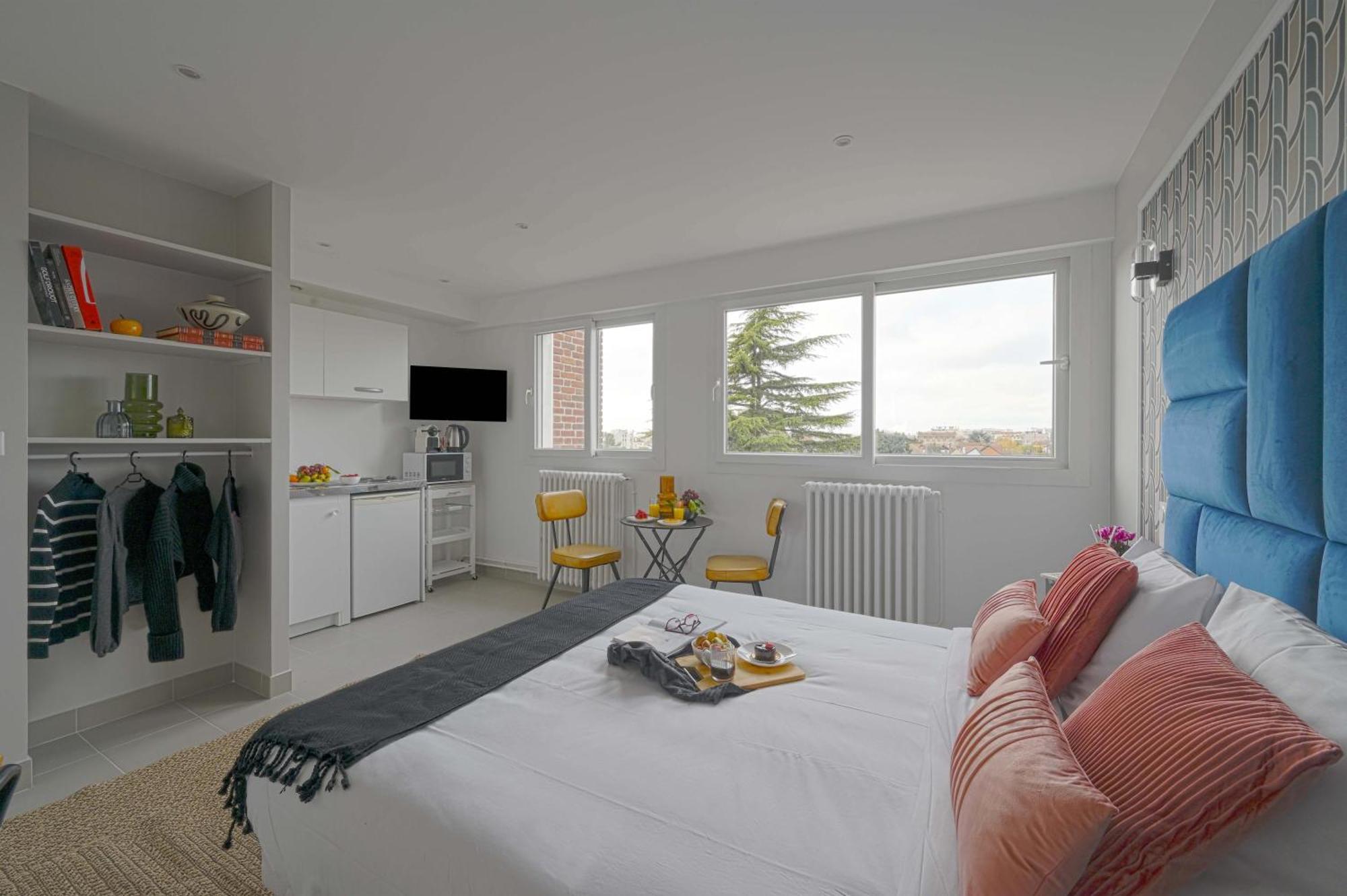 Modern Bright Apartment In Appart'Hotel Saint-Maur-des-Fossés エクステリア 写真