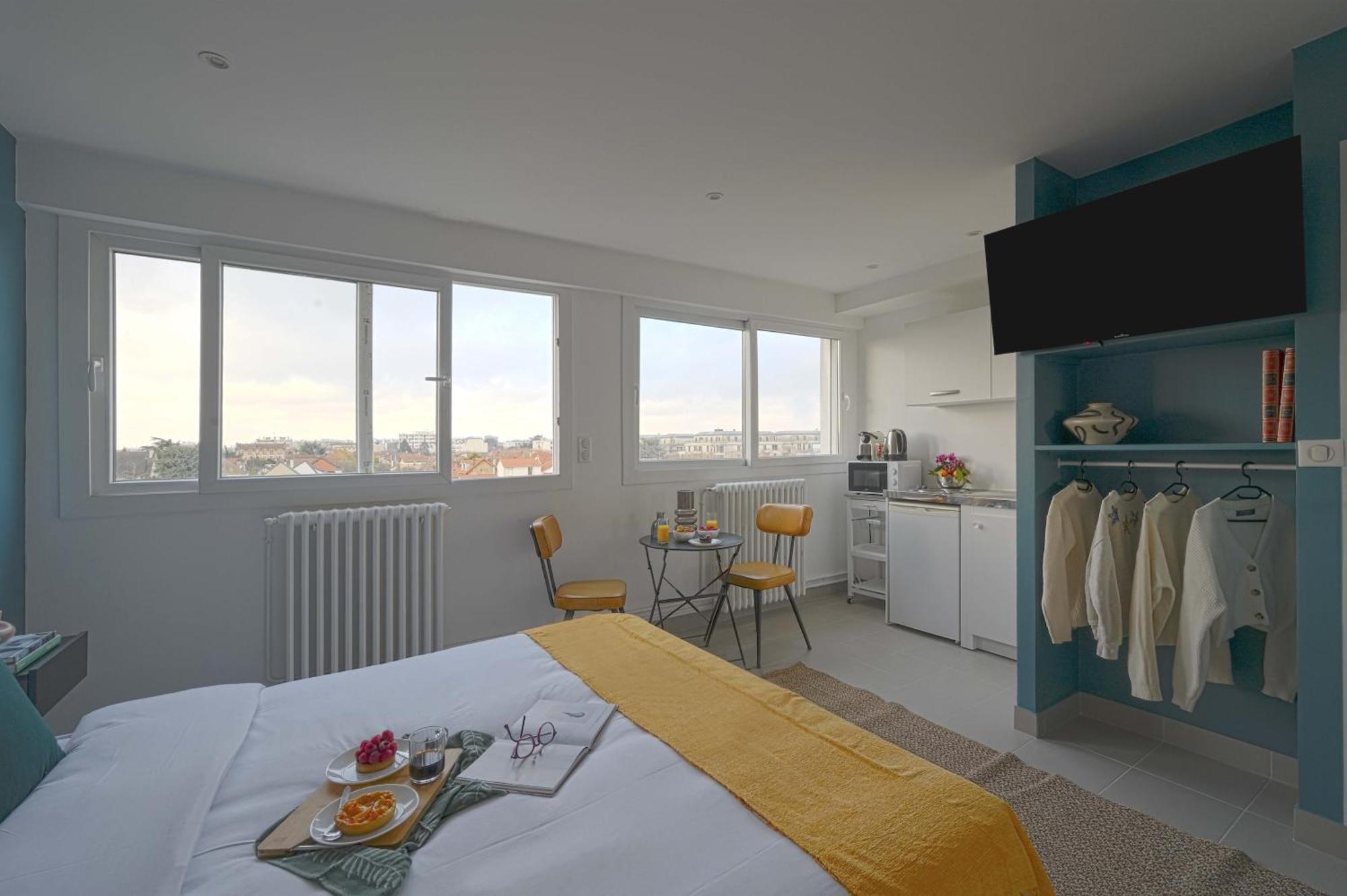Modern Bright Apartment In Appart'Hotel Saint-Maur-des-Fossés エクステリア 写真