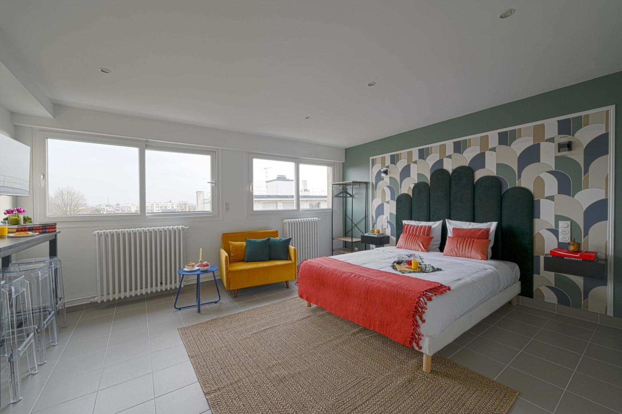 Modern Bright Apartment In Appart'Hotel Saint-Maur-des-Fossés エクステリア 写真